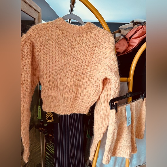 NWT ROTATE Adley Logo Sweater & Susanna Shorts Wool Alpaca Knit 34 fits 2 to 6 - Picture 8 of 11